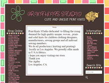 Tablet Screenshot of printknitsstudio.com